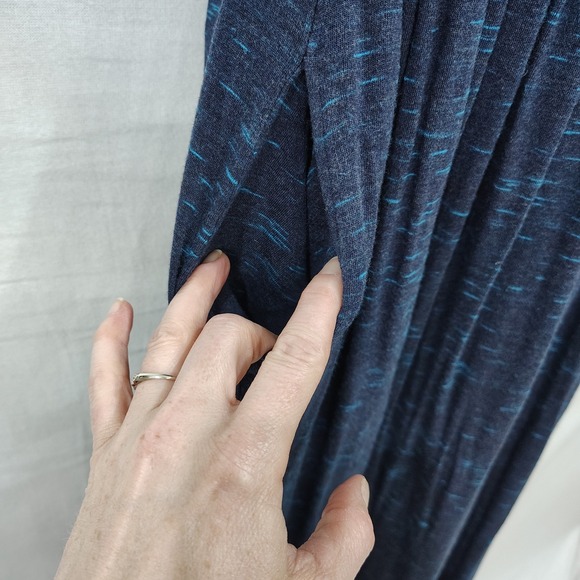 Matilda Jane Deep Water Curtain Call Navy Button Detail Maxi Dress ASO Size S - Picture 5 of 16